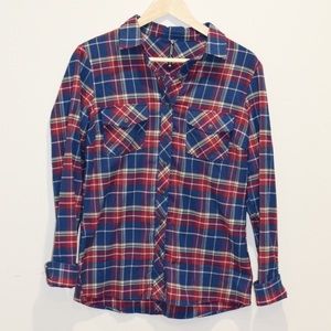 Kuhl Plaid Flannel Size Medium